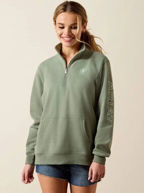 Ariat Women’s Logo Hoodie Pullover Sweatshirt Western Casual NWT | 2W18B22/23